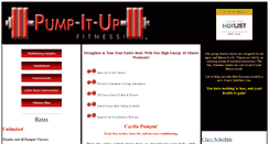 Desktop Screenshot of extremepumpitupfitness.com